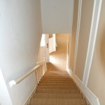 Walking downstairs, through the dining room and breakfast nook takes you to ..