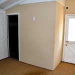 It also has a door leading to the garage and a dutch door leading to the driveway which customers will be able to use.