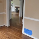 It is beautiful to see the expansive floors running from the dining room into the living room